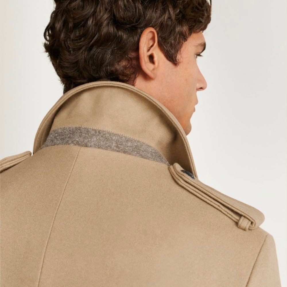 SOLD! Mango Man - Double-breasted Tailored Coat - Picture 6 of 11